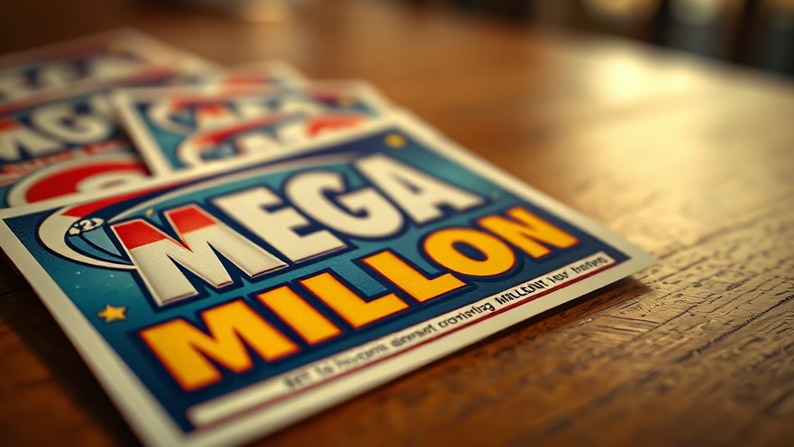 Close-up of colorful Mega Millions lottery tickets, highlighting vibrant designs and textures, reflecting lottery pricing strategy.