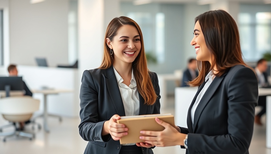 Woman receives package in office, best fulfillment companies for small businesses 2025.