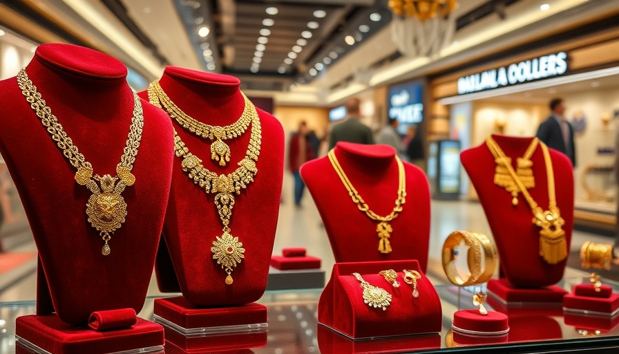 Visual Merchandising Strategies in jewelry store display.