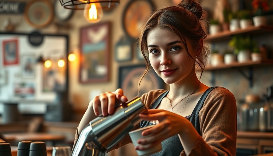 Charming café in Medellín, cozy ambiance with coffee focus.