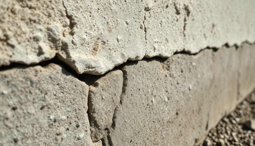 Cracked foundation needing repair; home warranty foundation repair coverage.