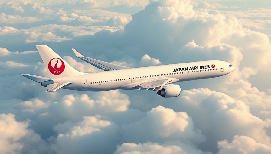 Japan Airlines plane highlighting Bilt Rewards Japan Airlines partnership.