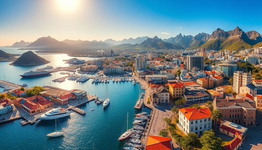 Scenic collage of Cape Town's best neighborhoods for digital nomads.