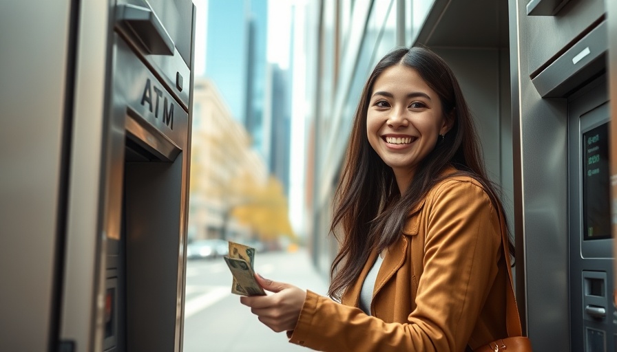 Bank of America checking account bonus promotion at ATM