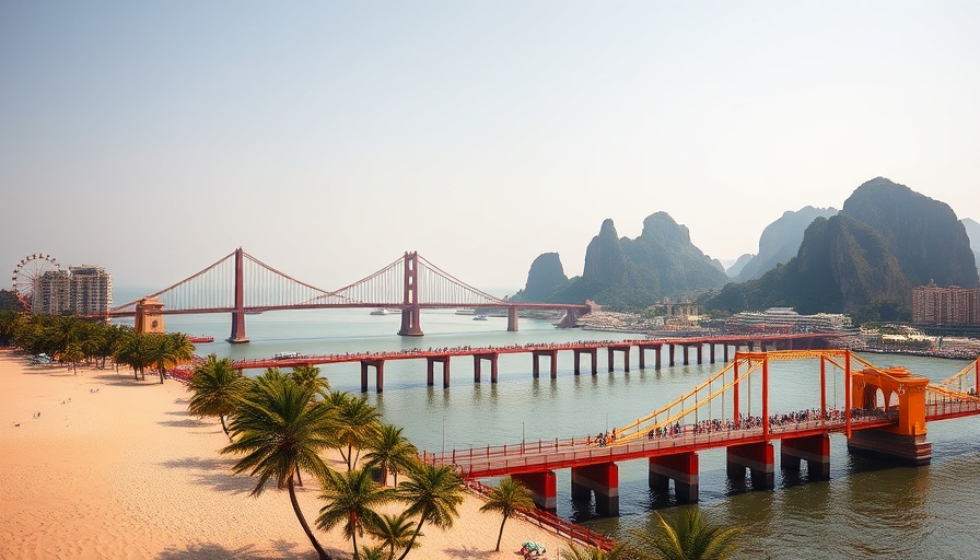 Vibrant Da Nang views: beach, bridges, Marble Mountains.