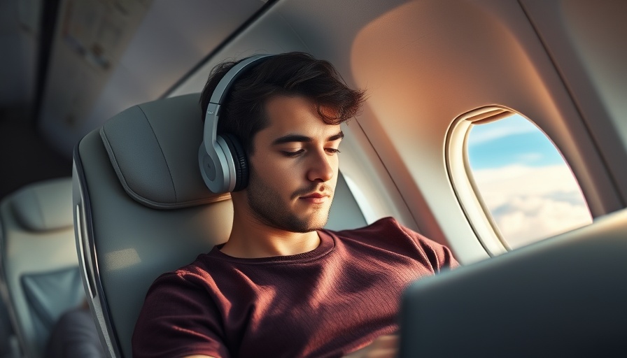 Comfortable flight work setup highlighting Citi Strata Elite Card benefits