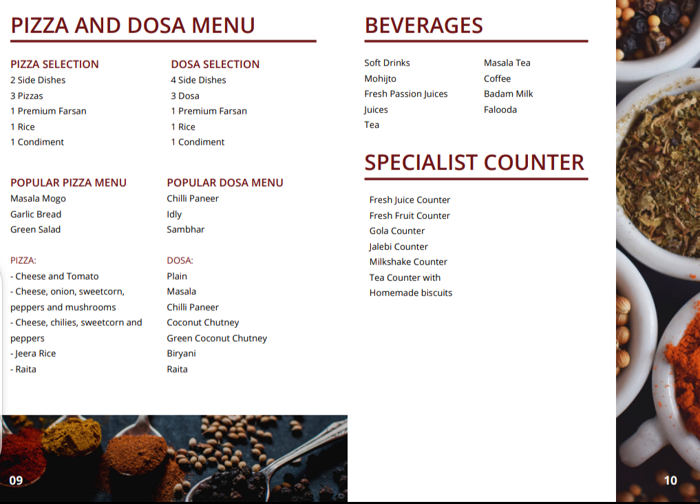 Jalsa Foods Brochure