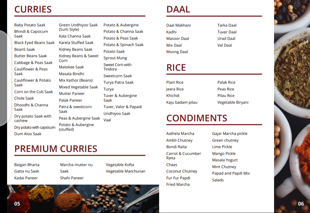 Jalsa Foods Brochure