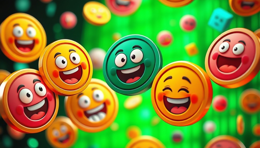 Colorful PumpFun Meme Coins floating with a digital glow.