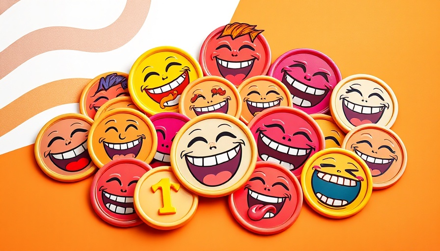 Bright graphic of meme coins 2025 investment options.