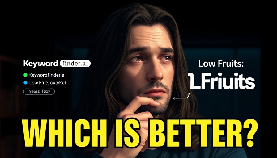 Comparison of KeywordFinder.ai vs Low Fruits keyword results.