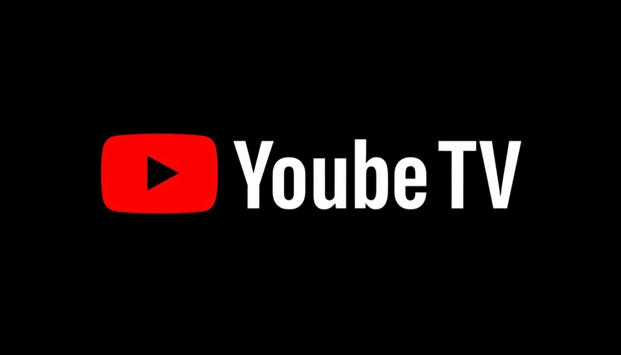 YouTube TV logo in minimalistic design