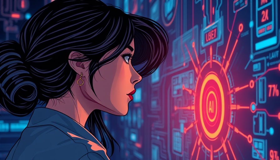 Illustration of AI impact on Czech jobs through digital interface