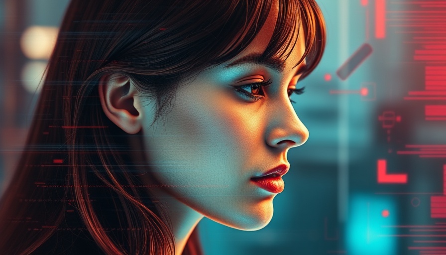Digital profile glitch effect symbolizing deepfake detection partnerships.