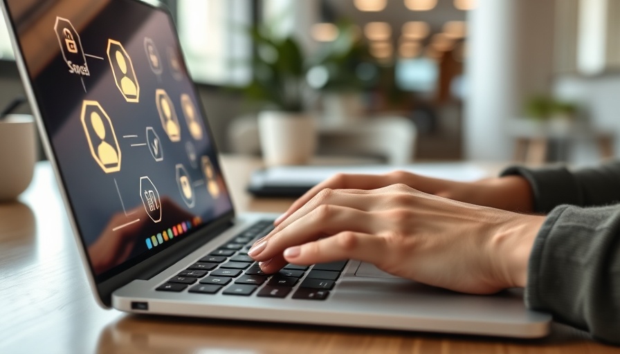 AI coach for worker training concept with virtual skill icons.