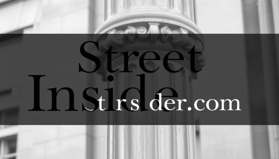 StreetInsider.com logo with classic serif font and column backdrop.