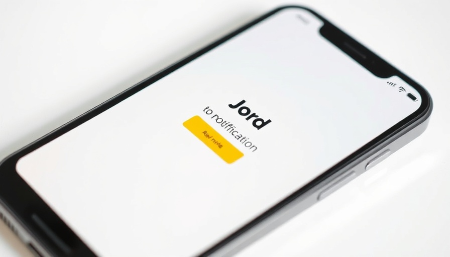 AI Job Matchers notification shown on a smartphone screen displaying new matches.
