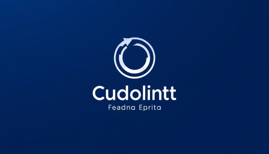 Minimalistic logo design on deep blue; AI detection claims context.