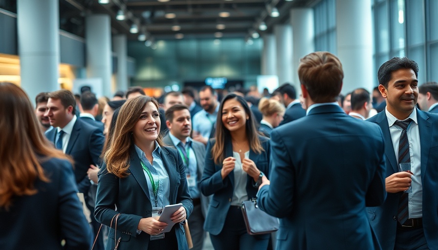 AI productivity gains and job creation, professionals networking.