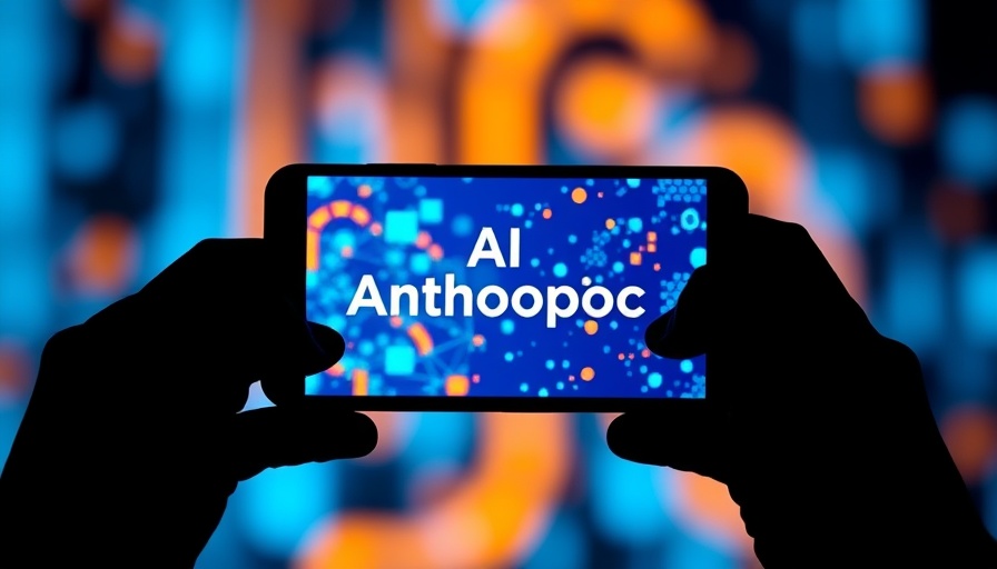 Silhouette of hands with phone displaying AI Anthropoc, highlighting jobs AI won’t replace.