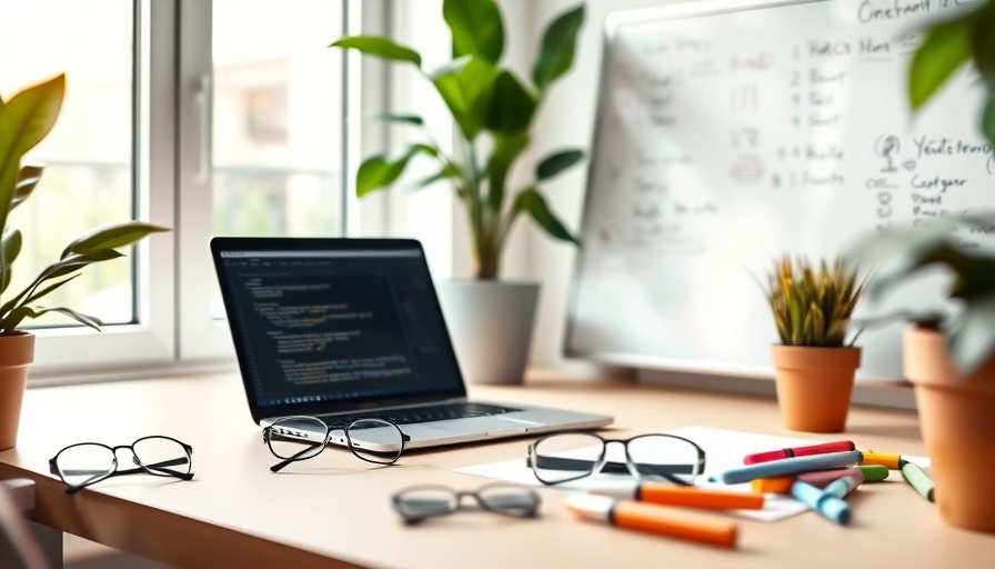 Workspace with laptop and whiteboard showing AI detection tools false positives.