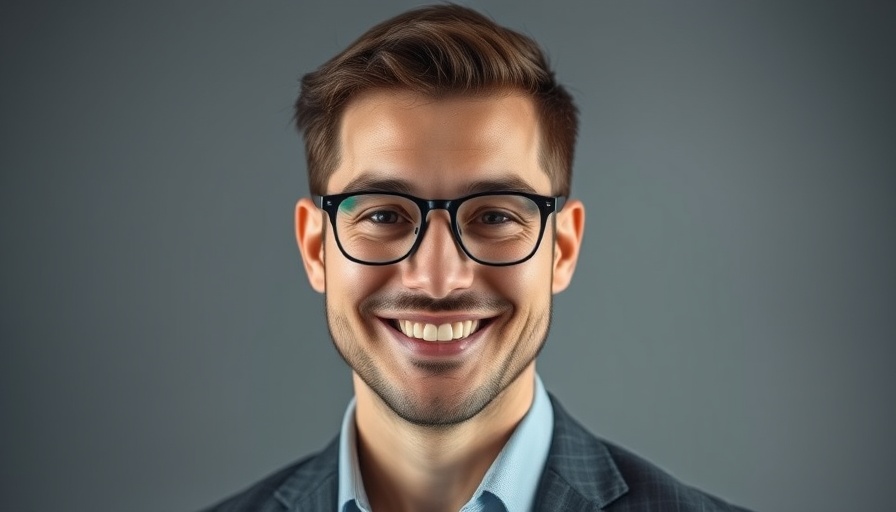 AI impact on Indian job market - professional man smiling.
