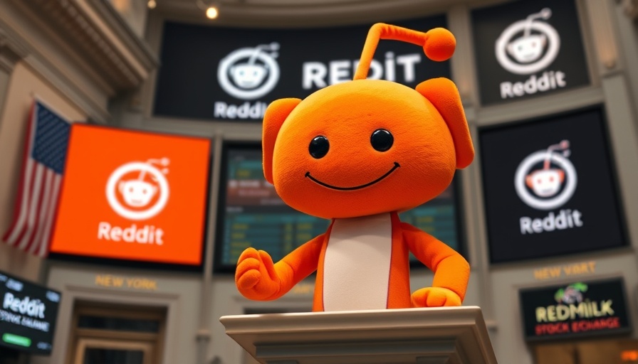 Reddit mascot at NY Stock Exchange, AI Bots to Engage with Radicals on Reddit