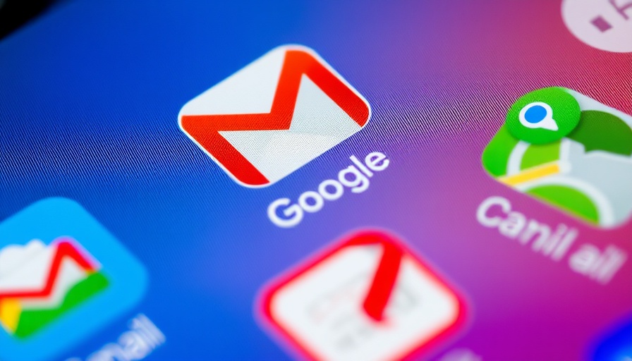 Google AI email assistant icons on smartphone screen.