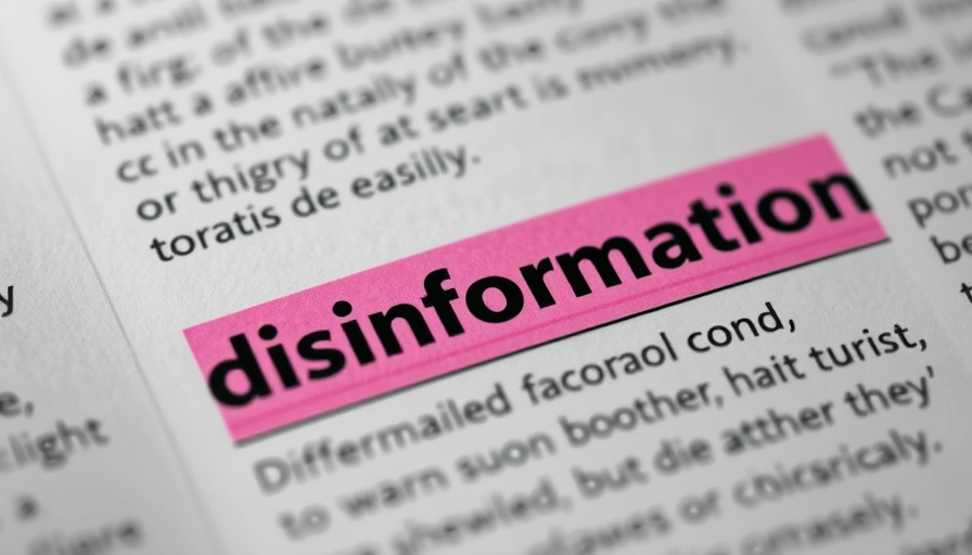 Highlighted 'disinformation' on dictionary page; fake news detection.