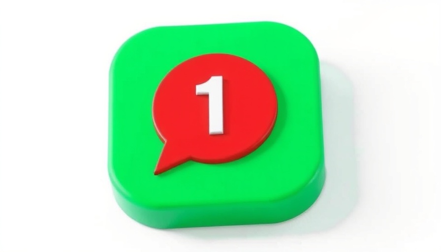 3D app icon with notification badge, AI writing help and messaging summaries
