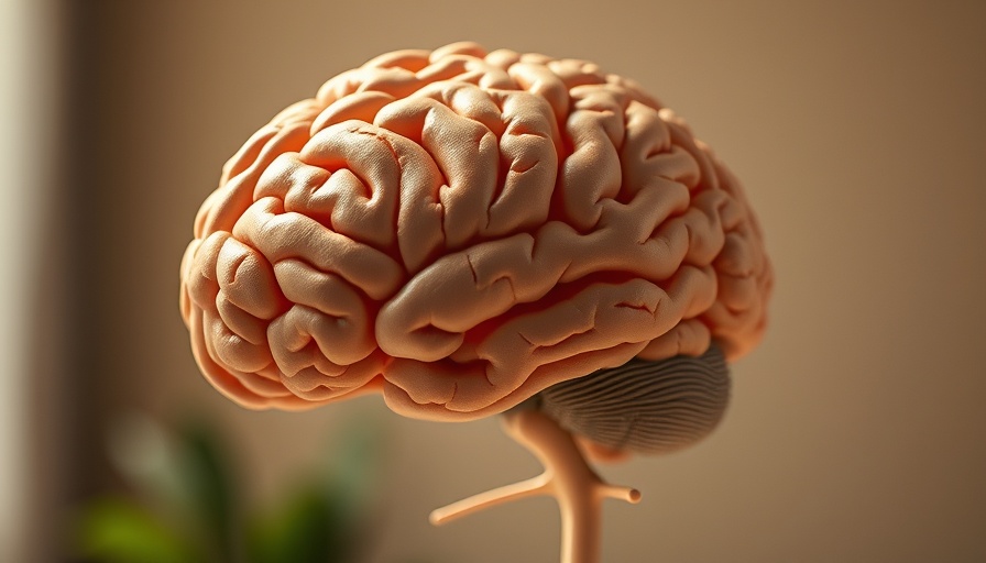 Detailed brain model highlighting reliance on AI writing tools and memory retention.