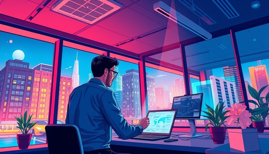 Spot AI Text in Grant Proposals: person analyzing data in vibrant office.