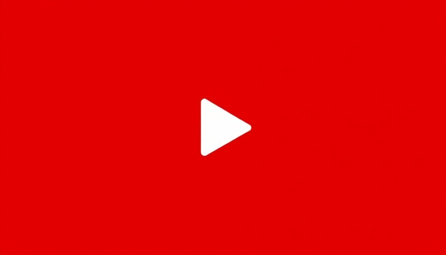Red background with white play button icon for Turnitin AI report.