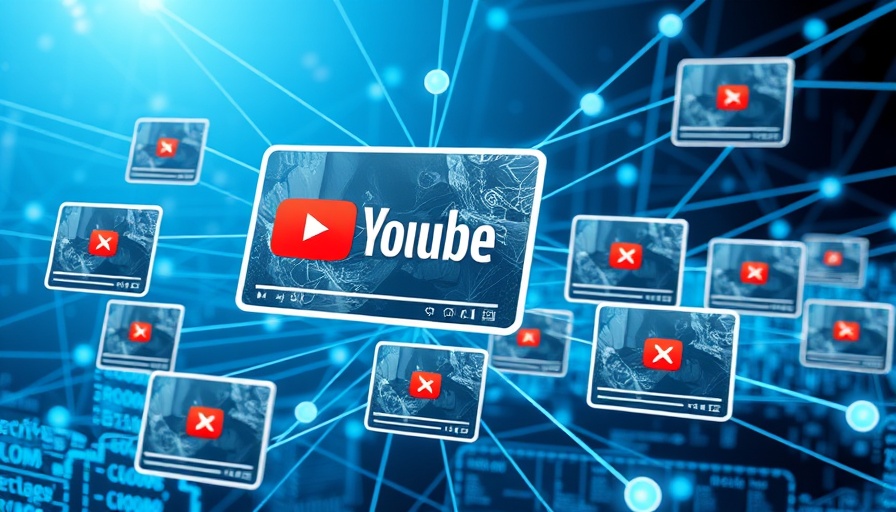 Illustrative depiction of a YouTube content detection system.