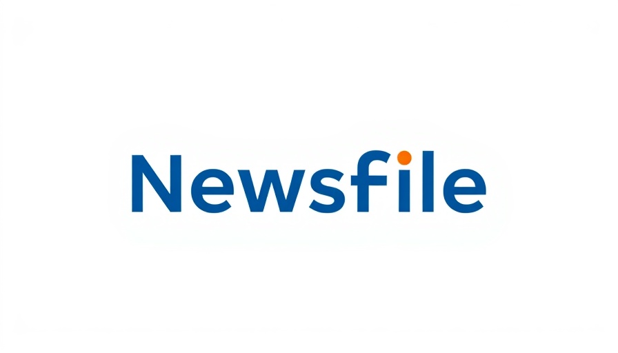 Minimalist newsfile logo design on white background.