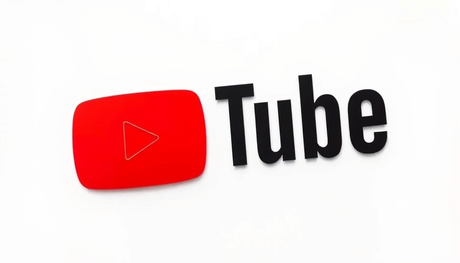 YouTube TV logo with red play button and bold font