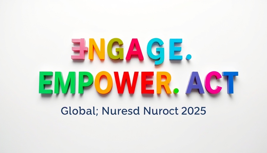 World Health Organization news graphic for nursing report 2025.