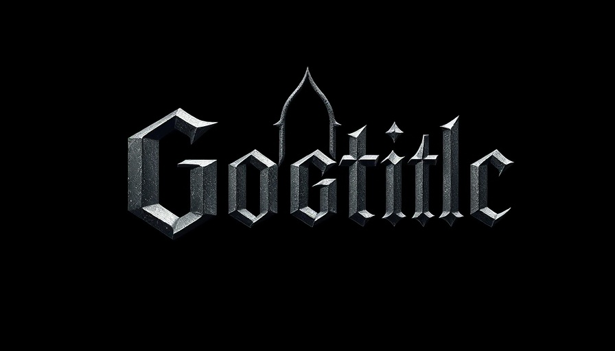 Los Angeles Times logo on a black background