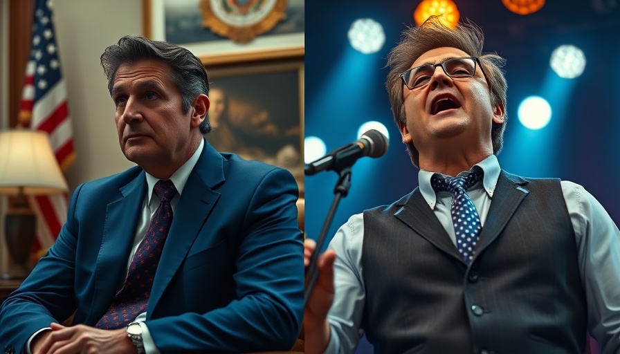 Celebrity news today: Two prominent figures, thoughtful and performing.