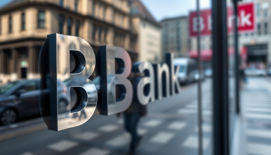 Capital One Bank logo reflecting city street, credit card companies merger.