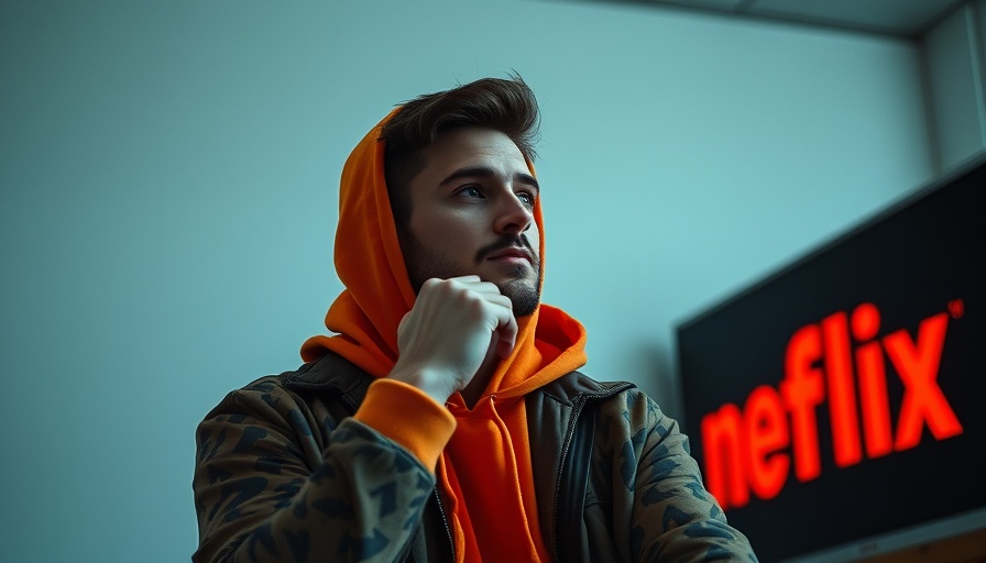 Man in orange hoodie at Netflix event, Kid Cudi Testimony in Diddy Trial