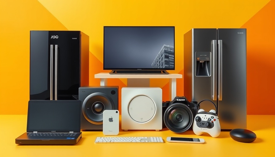 Modern gadgets and appliances featured in best Memorial Day sales 2025.
