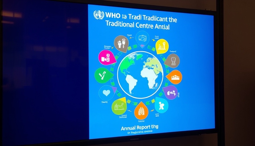 WHO Global Traditional Medicine Centre report cover; world health organization news.