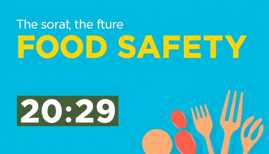 Banner for Health Talks on Food Safety, June 2025.