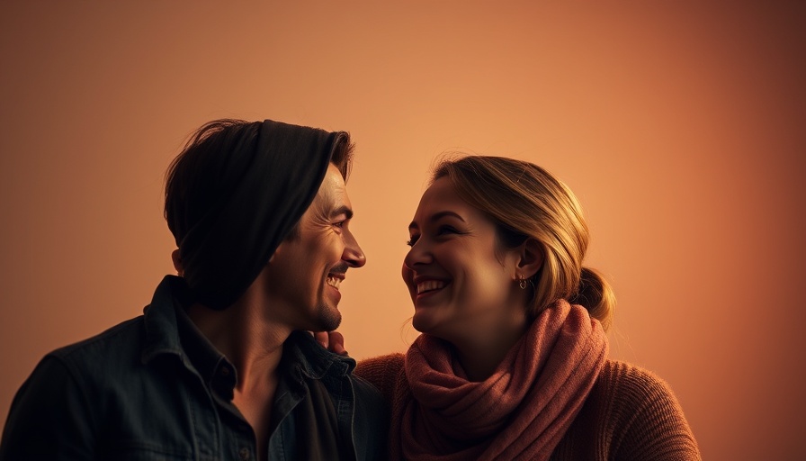 Couple engaged warmly and affectionately, exploring the impact of religion on relationships and sex in the UK.