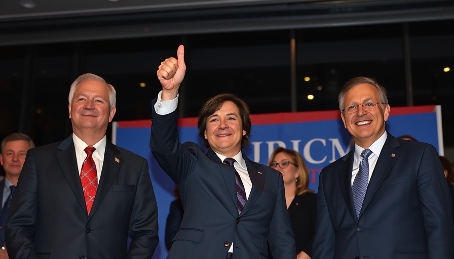 South Korea political landscape challenges at nighttime event.
