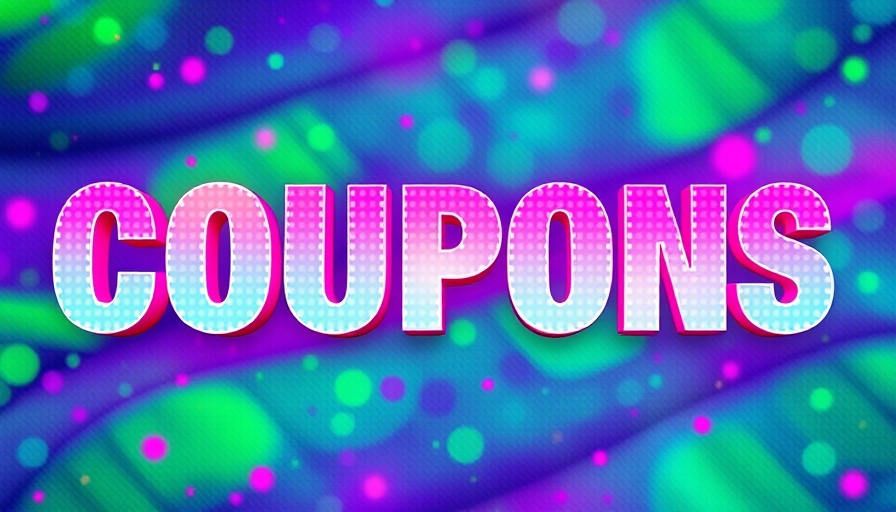 Colorful 'Coupons' text highlighting Peacock promo codes.