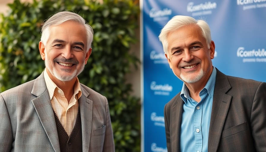 Celebrity news today featuring well-dressed older men smiling.