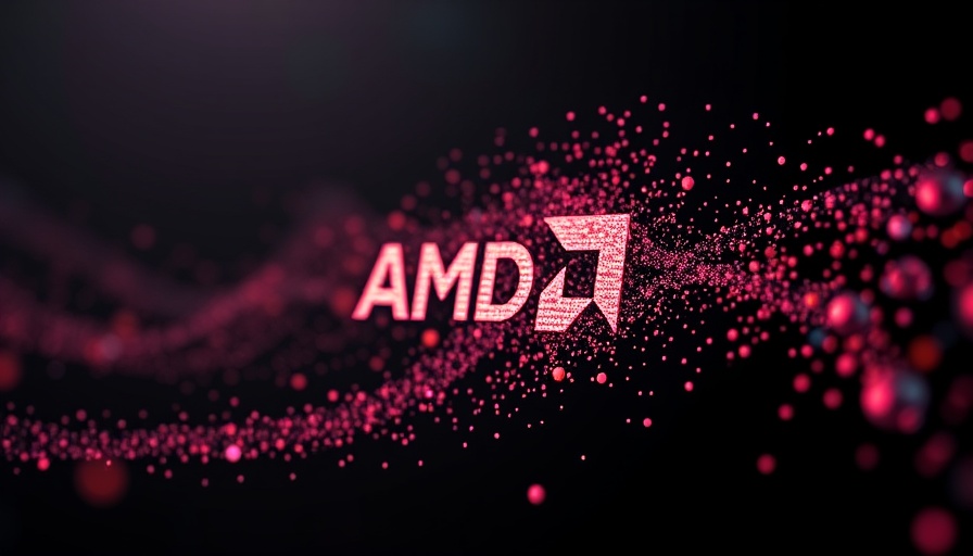 AMD AI advancements in digital pixel scene, AI 2025.