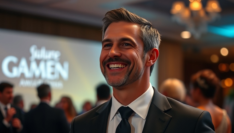 Openly gay performer at SNL event in formal attire.